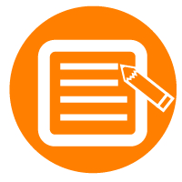 cartoon document icon