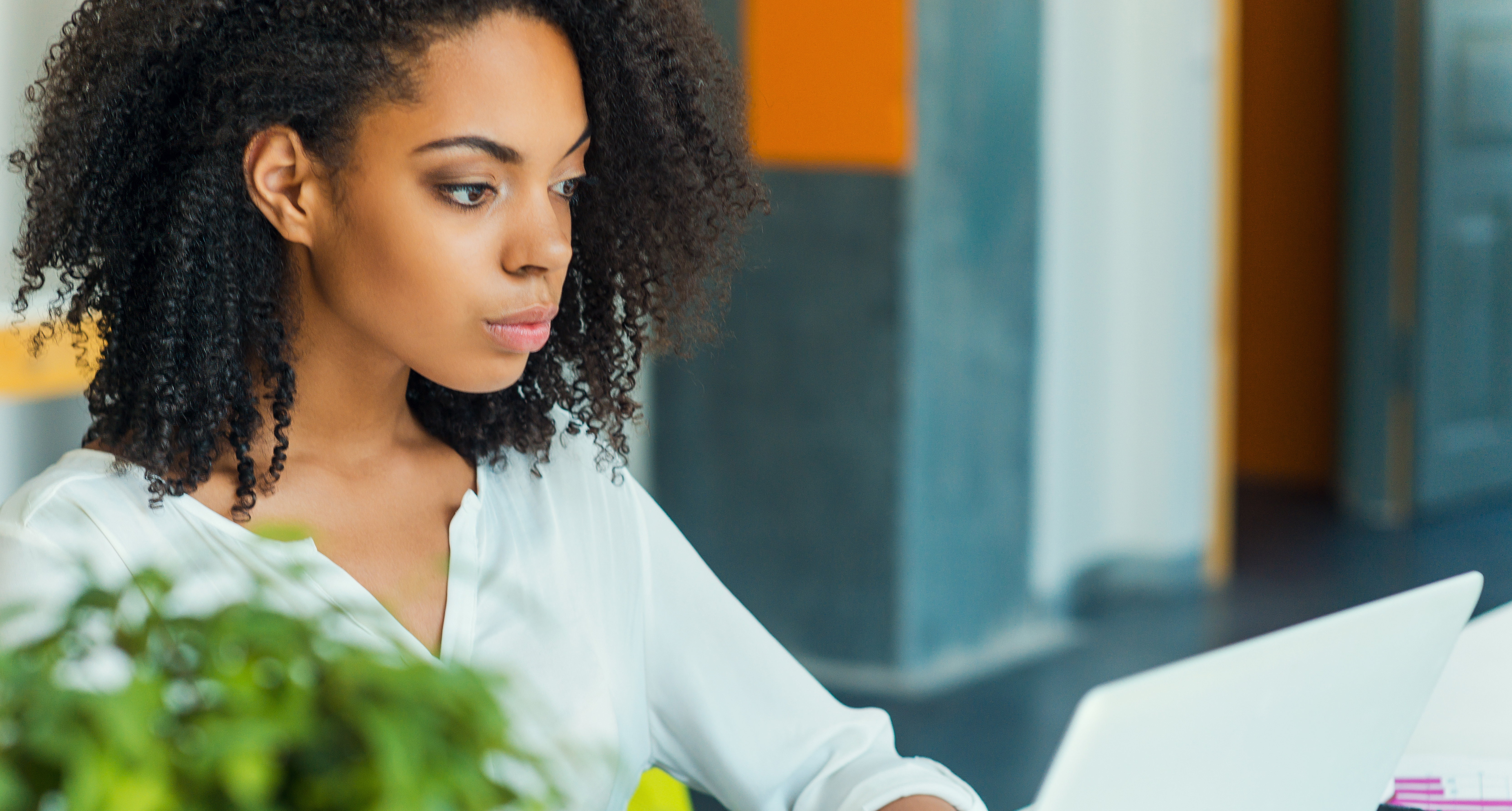 black woman looking for work