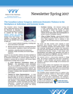 Spring 2017 Newsletter